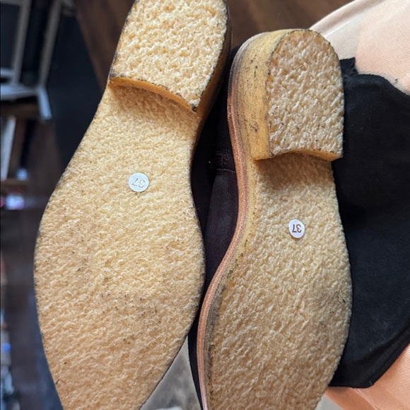 Free People Banks Over-the-Knee Boots Black Suede EU 37 NWOB $368 - Picture 6 of 7